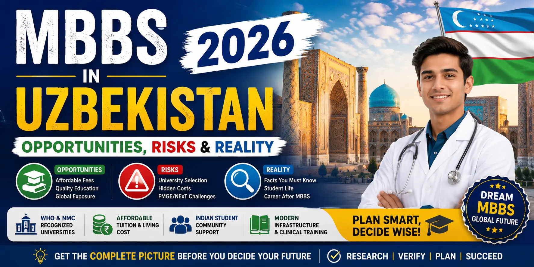 MBBS in Uzbekistan 2026: Opportunities, Risks & Reality